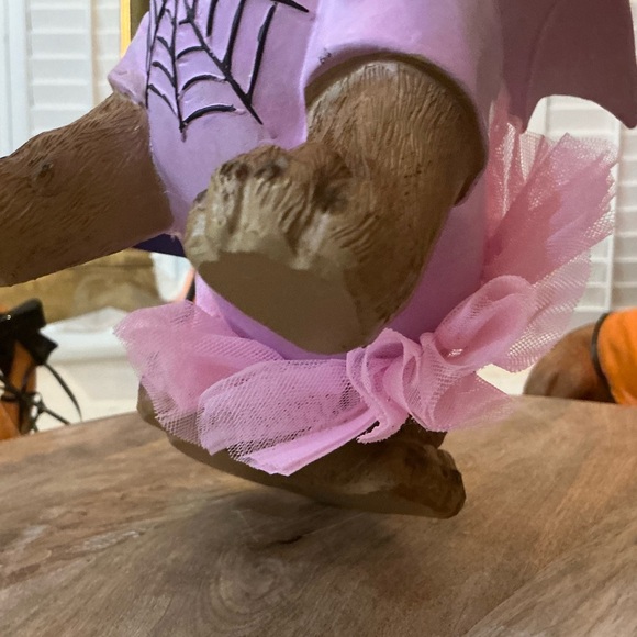 Adorable halloween Dachshund Bat costume Pink Tutu & Wings, ballet or angel?🤔😀 - Picture 11 of 13